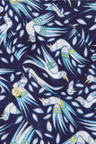 Georgie Birds printed cotton-poplin shirt - Thorsun