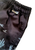 Zeus - Coyote printed swim shorts - Black - Thorsun