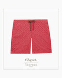 CHARVET x THORSUN - Red Tonal - Floating Squares