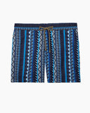 Meso American Stripe - Titan - Blue