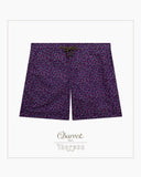 CHARVET x THORSUN - Purple - Hatched Squares