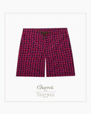 CHARVET x THORSUN - Navy - Dotted Checks